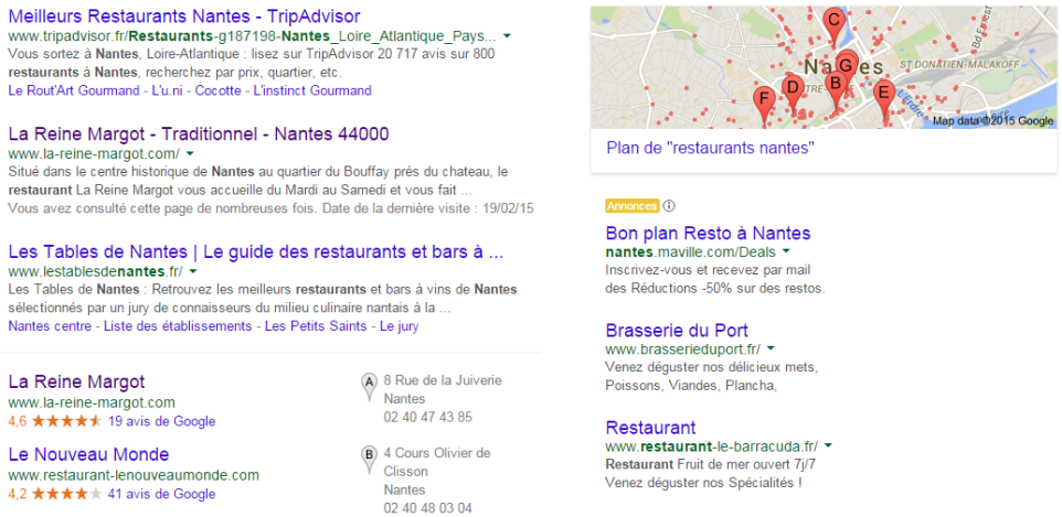 Réferencement google naturel wysifood